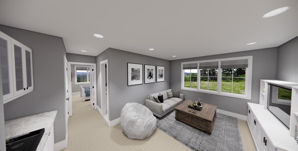 Plan 14671RK: 3 or 4-Bed Country Craftsman Home Plan with Loft - Image #44 - Country, Craftsman, Modern Farmhouse, New American, Northwest, Traditional