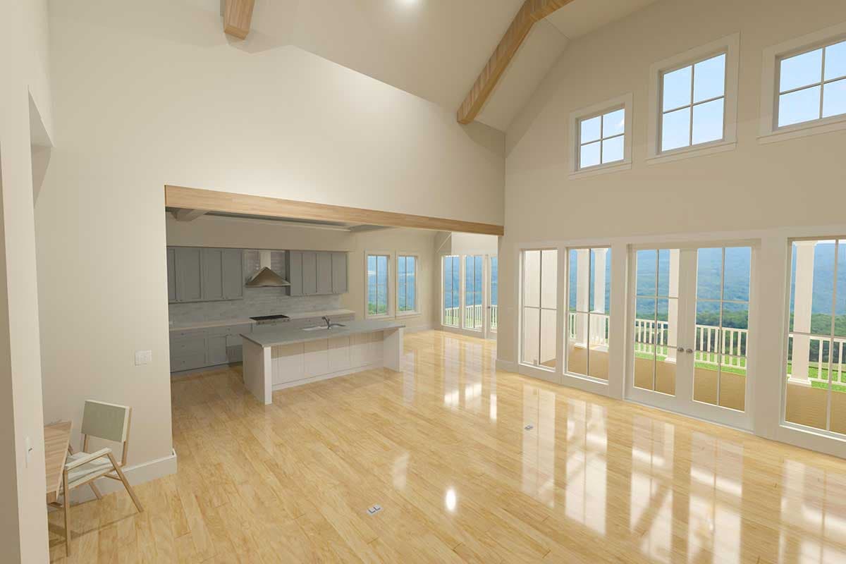 Plan 765008TWN: Split-Bedroom Country Cottage Plan with Outdoor Living - Image #8 - Coastal, Cottage, Country, Craftsman, Traditional