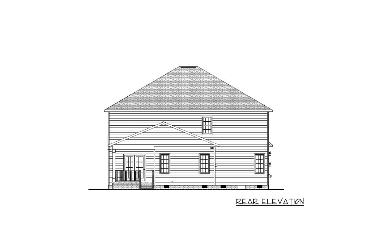 Plan 83603CRW: 5-Bed Traditional Home Plan with Two Master Suites - Image #8 - Traditional
