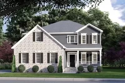 5-Bed Traditional Home Plan with Two Master Suites