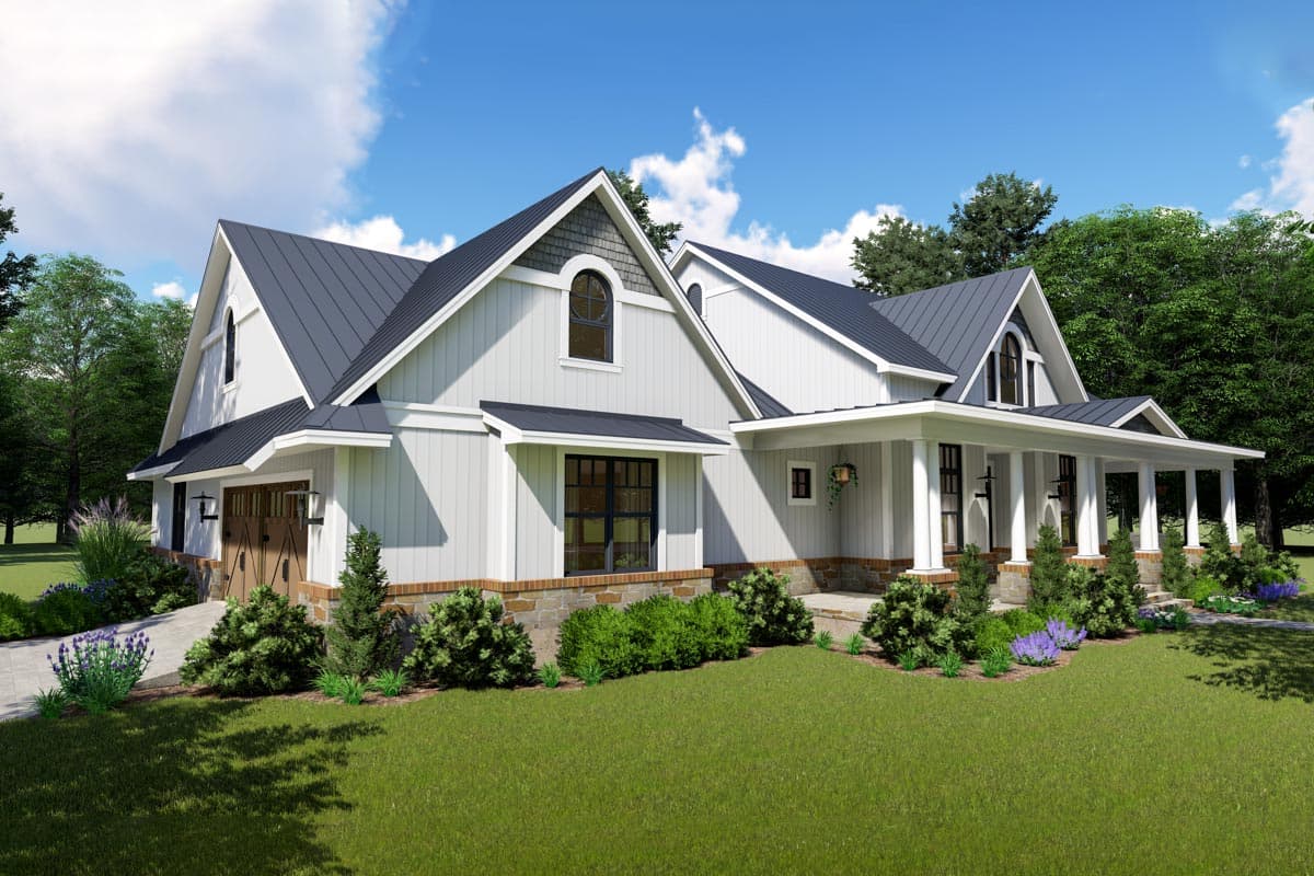 Plan 16904WG: Modern Farmhouse with Two Bonus Rooms - 2787 Sq Ft - Image #8 - Country, Farmhouse, Modern Farmhouse, New American, Ranch, Southern