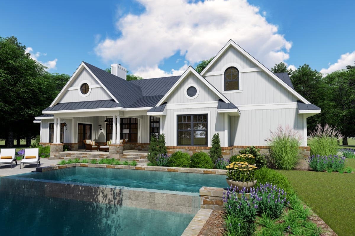 Plan 16904WG: Modern Farmhouse with Two Bonus Rooms - 2787 Sq Ft - Image #11 - Country, Farmhouse, Modern Farmhouse, New American, Ranch, Southern