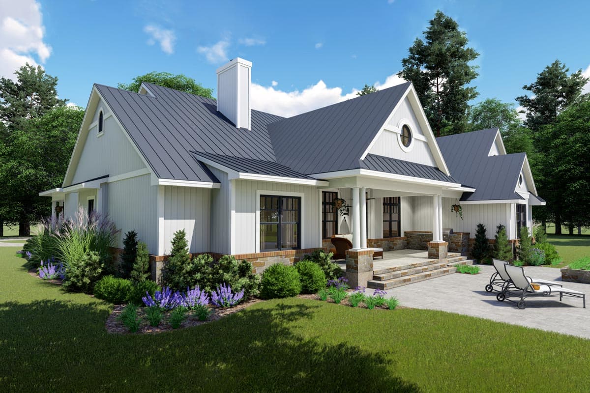 Plan 16904WG: Modern Farmhouse with Two Bonus Rooms - 2787 Sq Ft - Image #12 - Country, Farmhouse, Modern Farmhouse, New American, Ranch, Southern