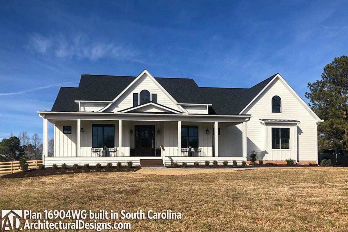build gallery item - House Plan 16904WG Comes to Life in South Carolina!