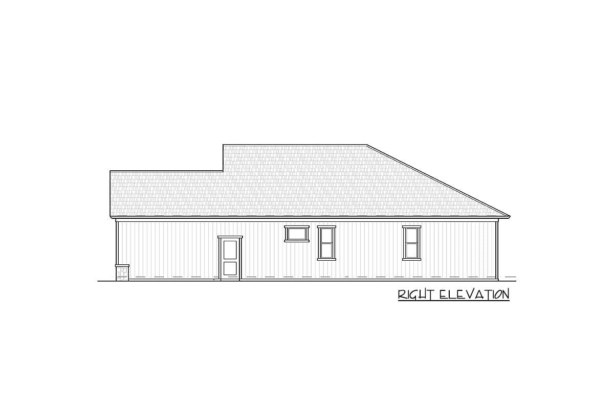 Plan 33221ZR: Delightful 3- to 4-Bedroom Beach Cottage Plan  - Image #5 - Craftsman, Florida-Style, Ranch