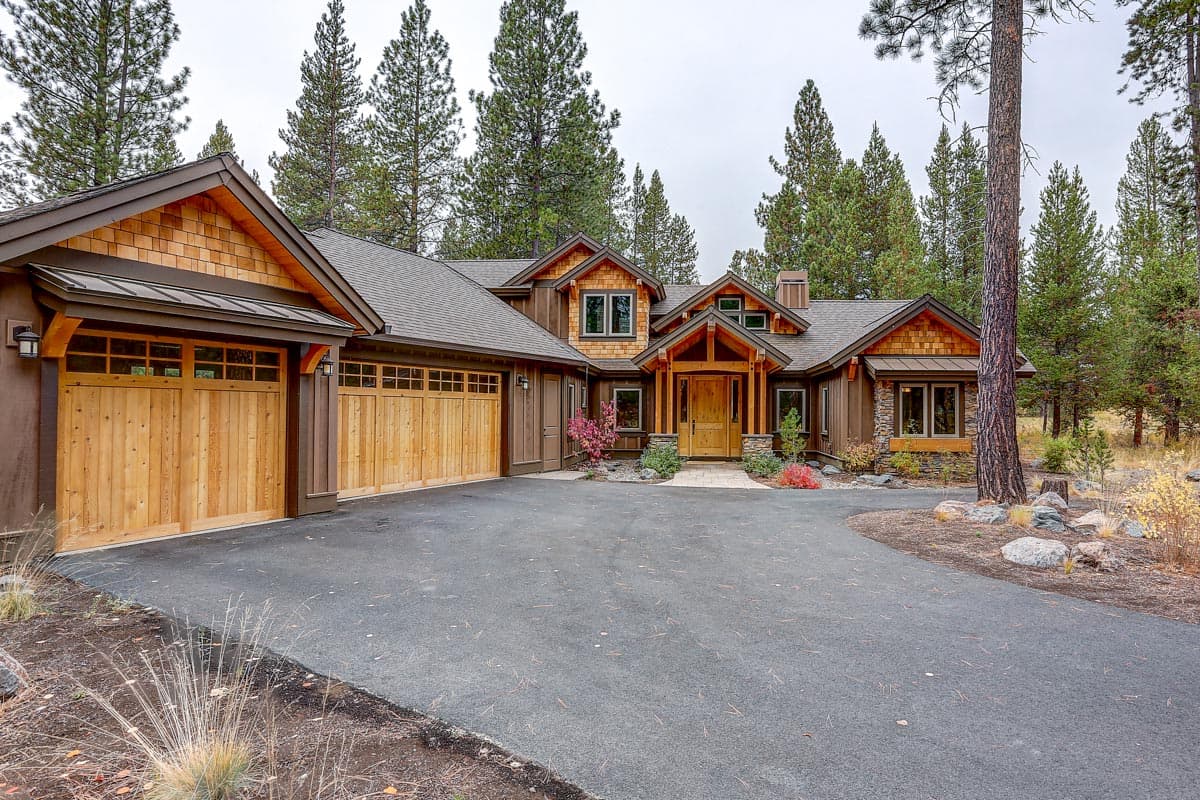 Plan 54236HU: Mountain Ranch Home Plan with Upstairs Bonus - Image #4 - Country, Craftsman, Mountain, Rustic, Vacation