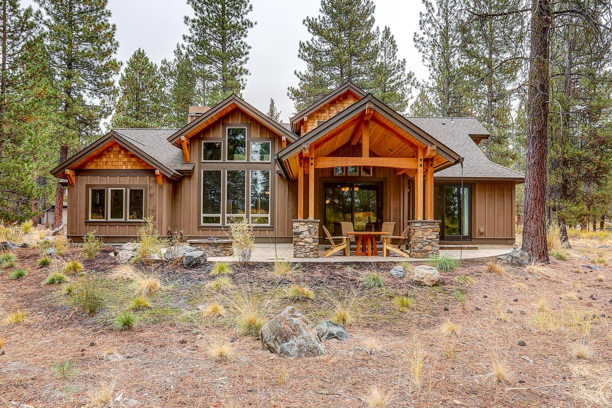 Plan 54236HU: Mountain Ranch Home Plan with Upstairs Bonus - Image #6 - Country, Craftsman, Mountain, Rustic, Vacation