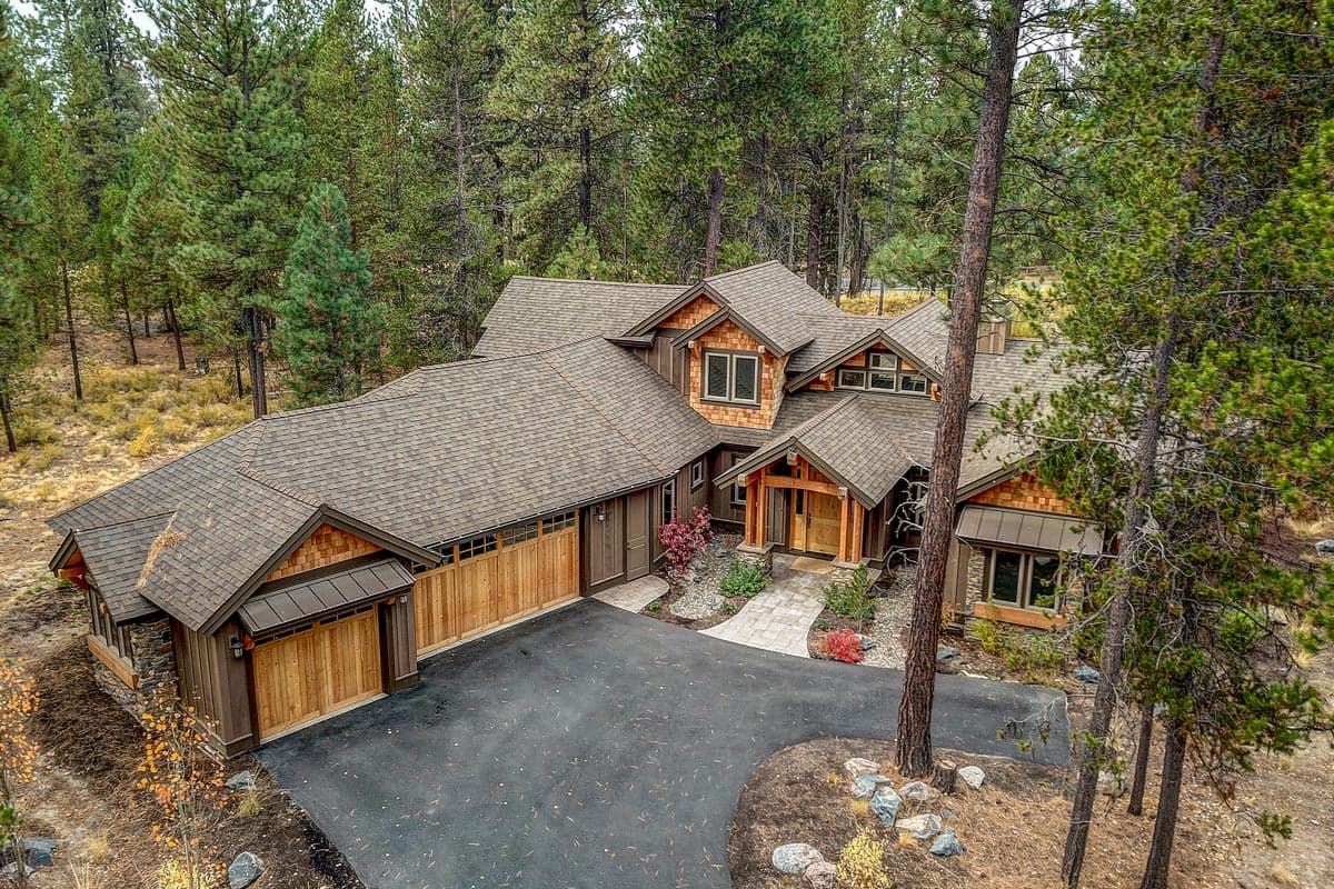 Plan 54236HU: Mountain Ranch Home Plan with Upstairs Bonus - Image #10 - Country, Craftsman, Mountain, Rustic, Vacation