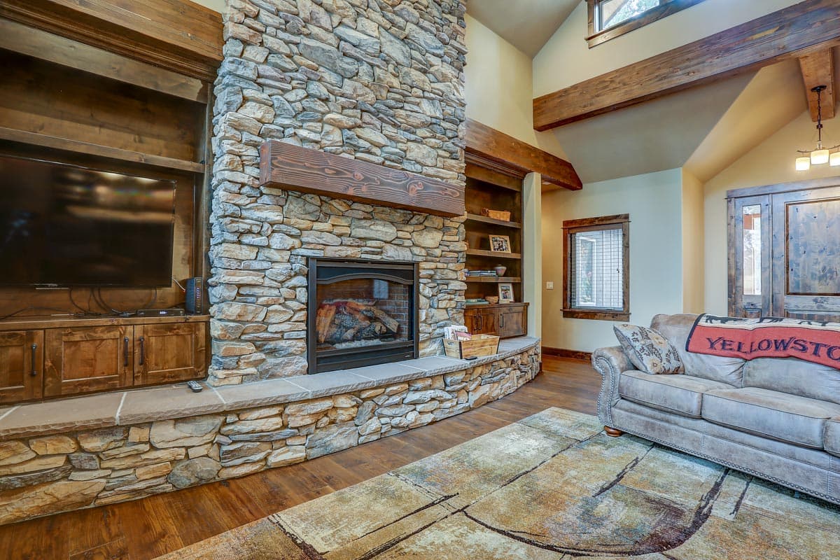 Plan 54236HU: Mountain Ranch Home Plan with Upstairs Bonus - Image #25 - Country, Craftsman, Mountain, Rustic, Vacation