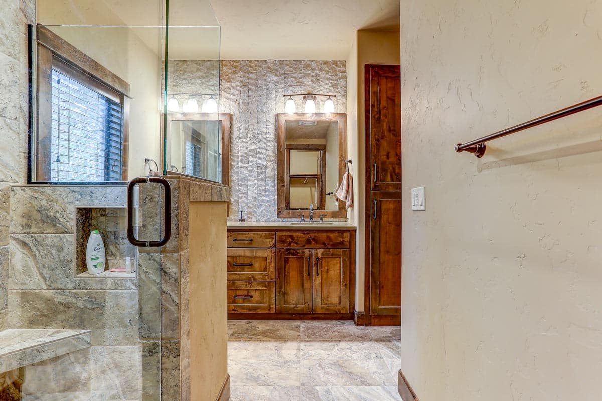 Plan 54236HU: Mountain Ranch Home Plan with Upstairs Bonus - Image #42 - Country, Craftsman, Mountain, Rustic, Vacation