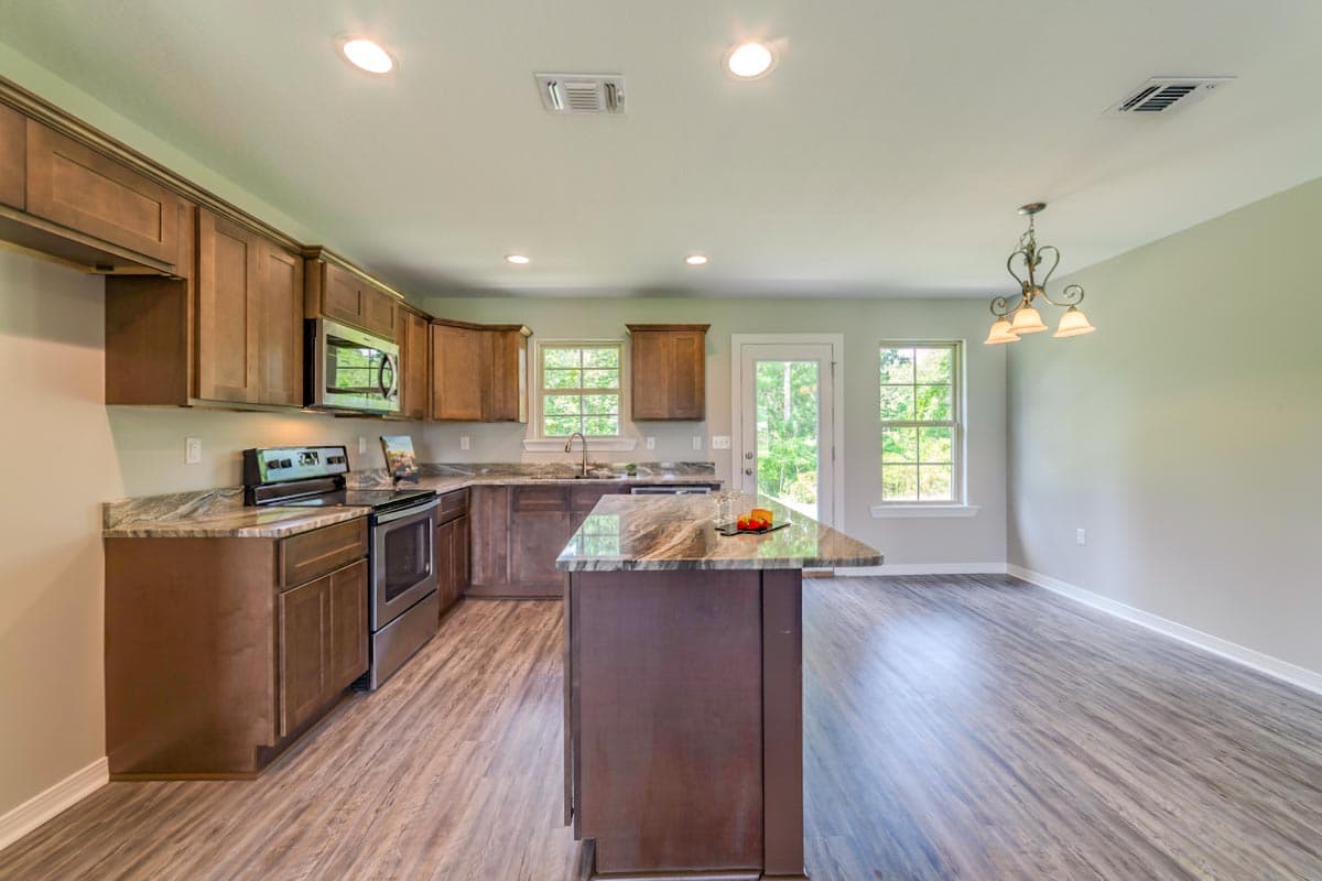 Plan 51790HZ: Revitalized Traditional Ranch Home Plan with 3 Bedrooms - 1232 Sq Ft - Image #12 - Cottage, Country, Ranch, Traditional