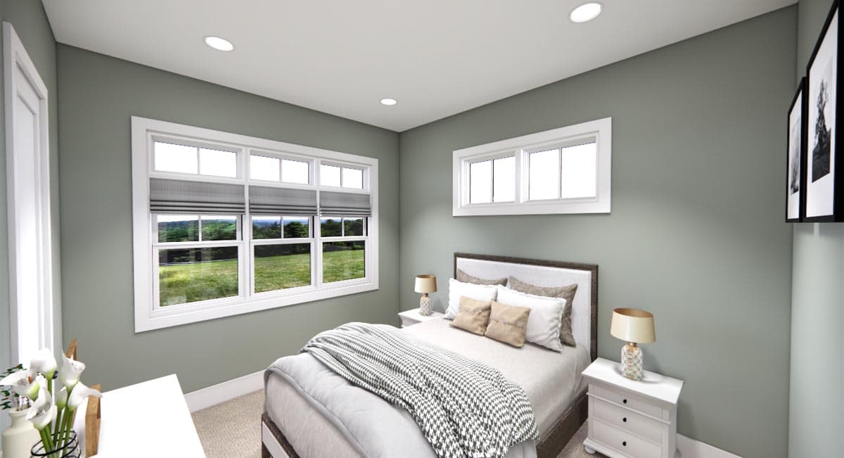 Plan 14673RK: Modern Farmhouse Plan with Open Concept Core Plus Bonus Room - 2332 Sq Ft - Image #15 - Cottage, Country, Farmhouse, Modern Farmhouse, New American, Southern, Traditional