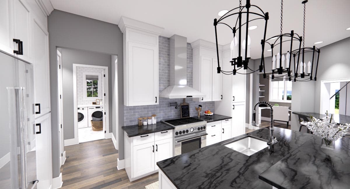 Plan 14673RK: Modern Farmhouse Plan with Open Concept Core Plus Bonus Room - 2332 Sq Ft - Image #17 - Cottage, Country, Farmhouse, Modern Farmhouse, New American, Southern, Traditional