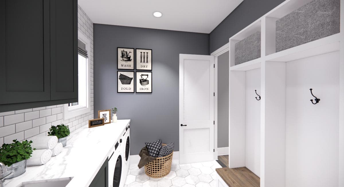 Plan 14673RK: Modern Farmhouse Plan with Open Concept Core Plus Bonus Room - 2332 Sq Ft - Image #20 - Cottage, Country, Farmhouse, Modern Farmhouse, New American, Southern, Traditional