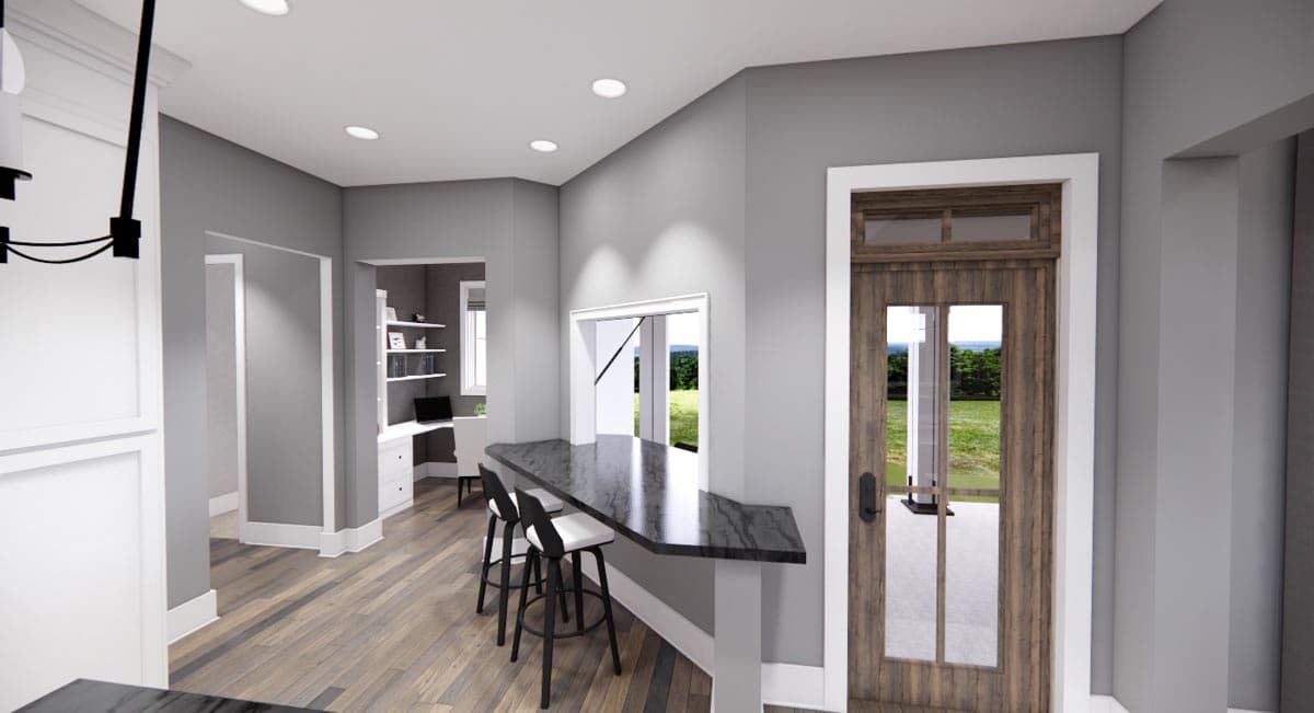 Plan 14673RK: Modern Farmhouse Plan with Open Concept Core Plus Bonus Room - 2332 Sq Ft - Image #21 - Cottage, Country, Farmhouse, Modern Farmhouse, New American, Southern, Traditional