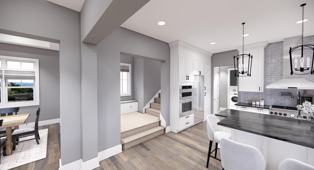 Plan 14673RK: Modern Farmhouse Plan with Open Concept Core Plus Bonus Room - 2332 Sq Ft - Image #31 - Cottage, Country, Farmhouse, Modern Farmhouse, New American, Southern, Traditional