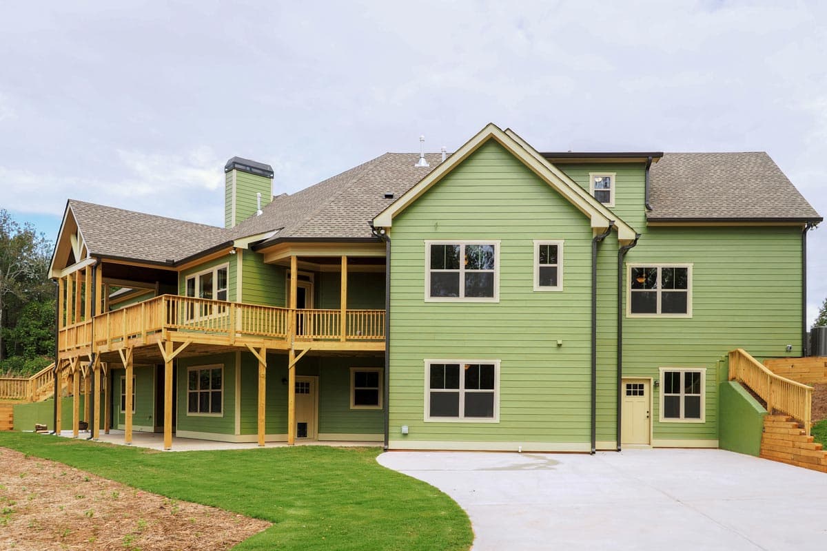 Plan 360020DK: Angled Craftsman House Plan with Vaulted Family Room and Bonus Over Garage - 2924 Sq FT - Image #10 - Craftsman, Mountain, Northwest
