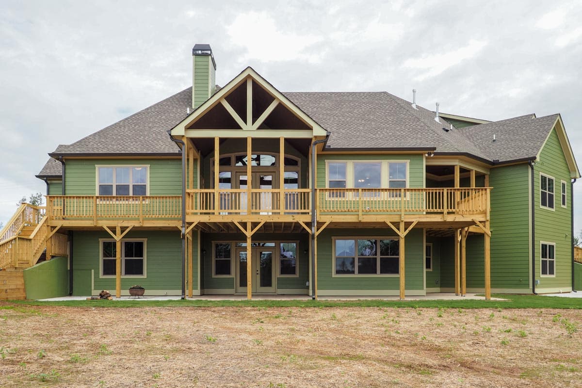 Plan 360020DK: Angled Craftsman House Plan with Vaulted Family Room and Bonus Over Garage - 2924 Sq FT - Image #11 - Craftsman, Mountain, Northwest