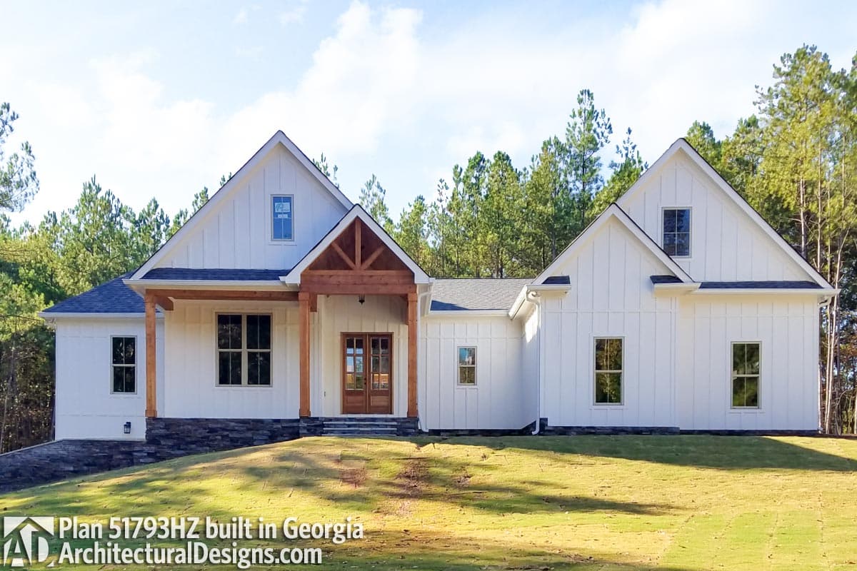 build gallery item - House Plan 51793HZ Comes to Life in Georgia
