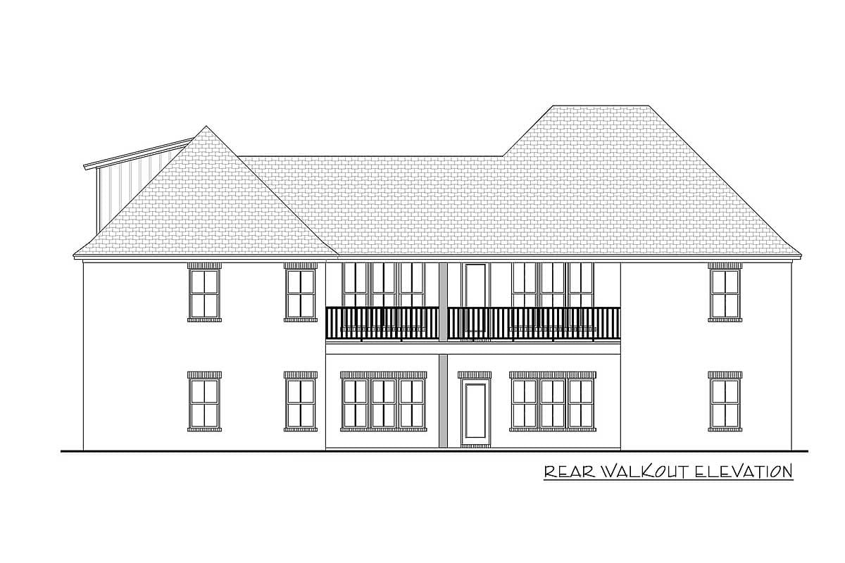 Plan 51793HZ: 4-Bed Country Craftsman House Plan with 2-Car Garage - 2373 Sq Ft - Image #63 - Country, Craftsman, Traditional