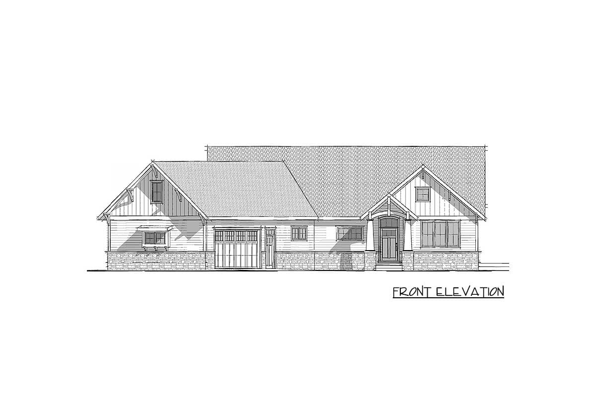 Plan 18297BE: One-Story Craftsman Ranch Home Plan with Angled Garage - 1639 Sq Ft - Image #20 - Craftsman, Northwest, Ranch