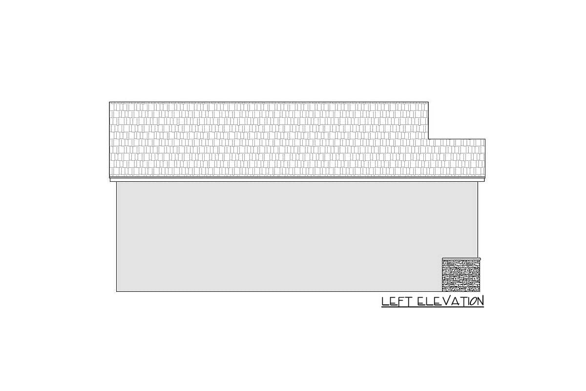 Plan 68564VR: Lift-Friendly RV Garage - Image #4 - Country, Ranch, Traditional