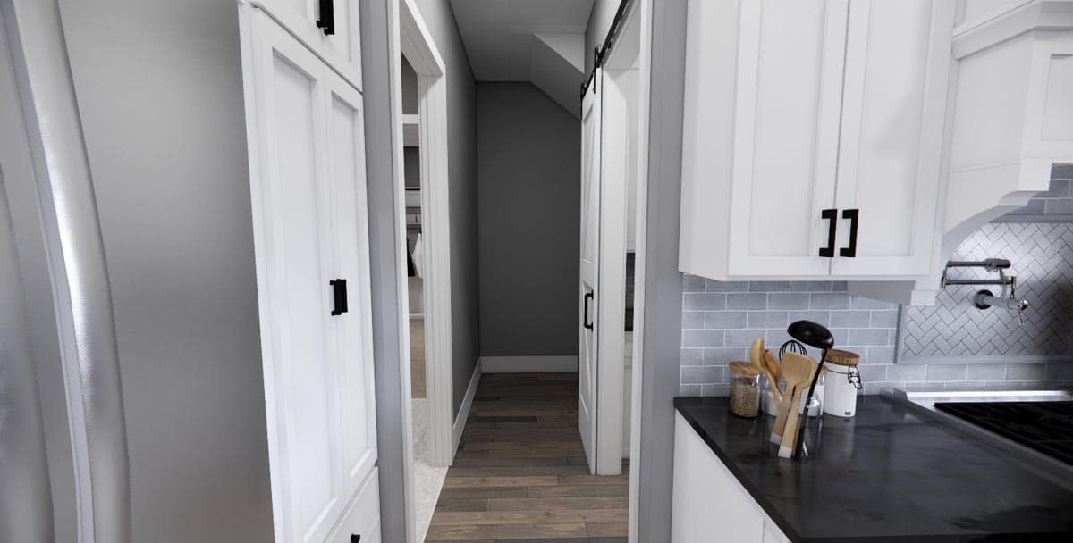 Plan 14674RK: 4-Bed New American Farmhouse Plan with Bonus Over Garage - Image #26 - Country, Craftsman, Farmhouse, Modern Farmhouse, New American, Traditional