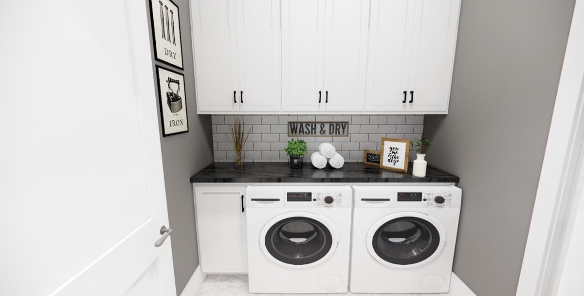 Plan 14674RK: 4-Bed New American Farmhouse Plan with Bonus Over Garage - Image #28 - Country, Craftsman, Farmhouse, Modern Farmhouse, New American, Traditional