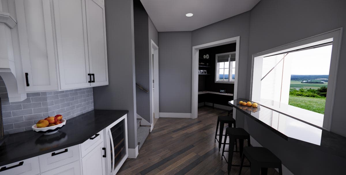 Plan 14674RK: 4-Bed New American Farmhouse Plan with Bonus Over Garage - Image #29 - Country, Craftsman, Farmhouse, Modern Farmhouse, New American, Traditional