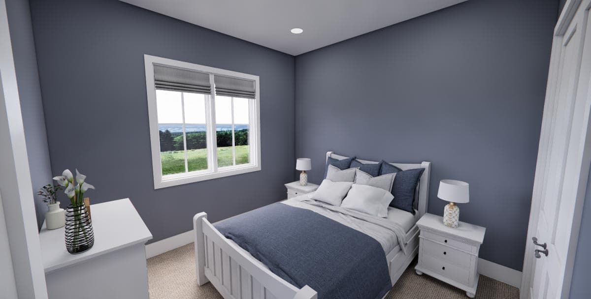 Plan 14674RK: 4-Bed New American Farmhouse Plan with Bonus Over Garage - Image #38 - Country, Craftsman, Farmhouse, Modern Farmhouse, New American, Traditional