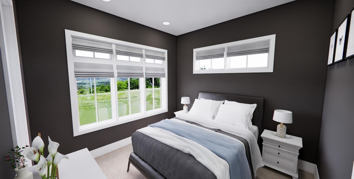 Plan 14674RK: 4-Bed New American Farmhouse Plan with Bonus Over Garage - Image #41 - Country, Craftsman, Farmhouse, Modern Farmhouse, New American, Traditional