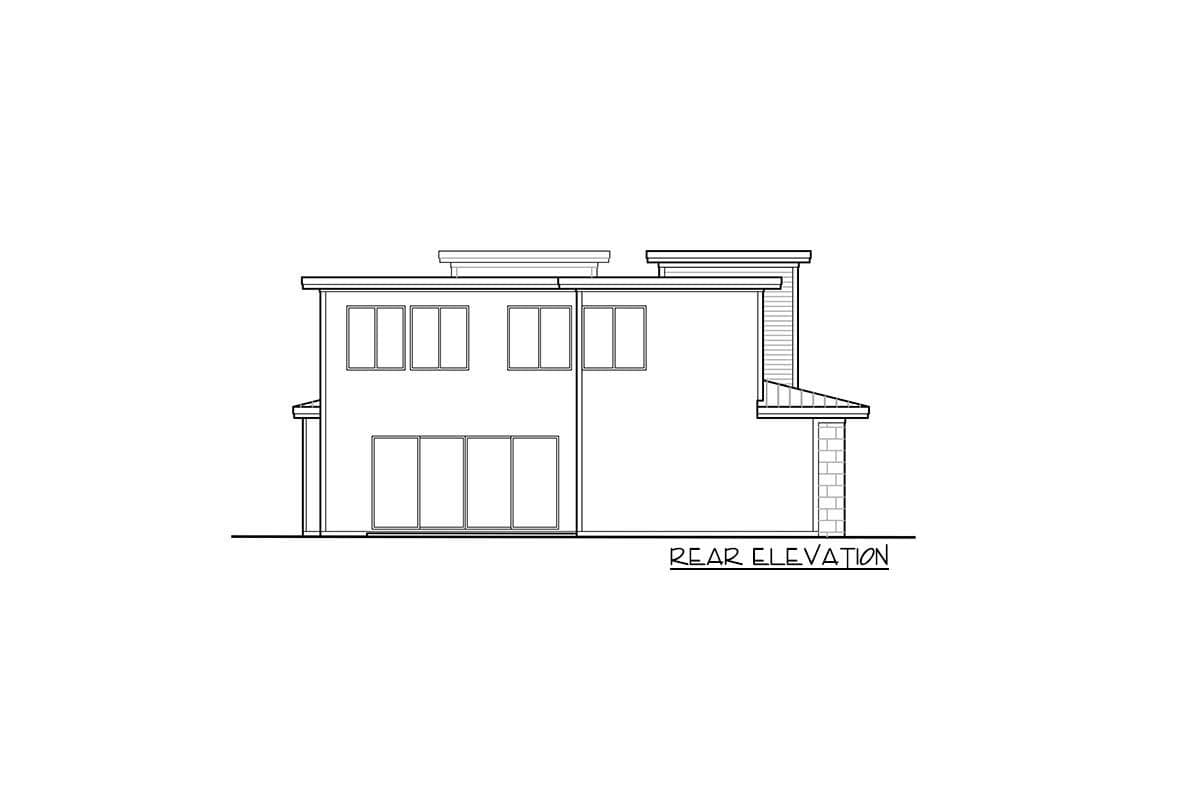 Plan 785002KPH: Contemporary 4-Bed Northwest Home Plan with Bonus Room and Wrap-Around Porch - Image #15 - Contemporary, Modern, Northwest