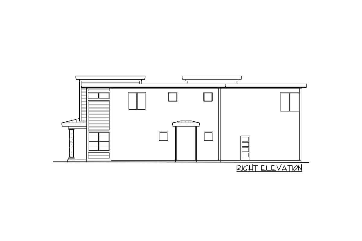 Plan 785002KPH: Contemporary 4-Bed Northwest Home Plan with Bonus Room and Wrap-Around Porch - Image #16 - Contemporary, Modern, Northwest