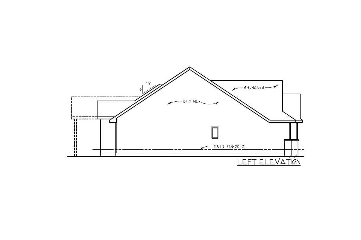 Plan 42564DB: 3-Bed One-Story House Plan with Craftsman Influences - 1676 Sq Ft - Image #5 - Craftsman, Northwest, Ranch