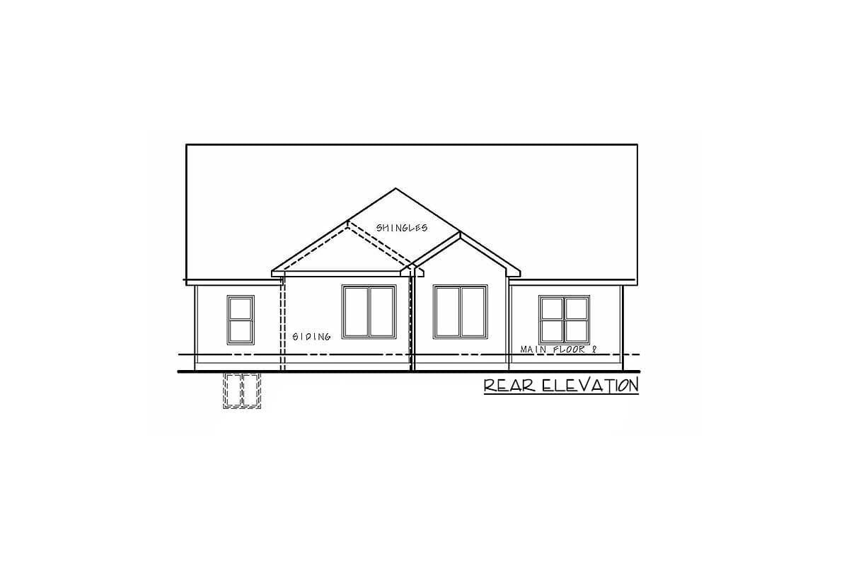 Plan 42564DB: 3-Bed One-Story House Plan with Craftsman Influences - 1676 Sq Ft - Image #6 - Craftsman, Northwest, Ranch