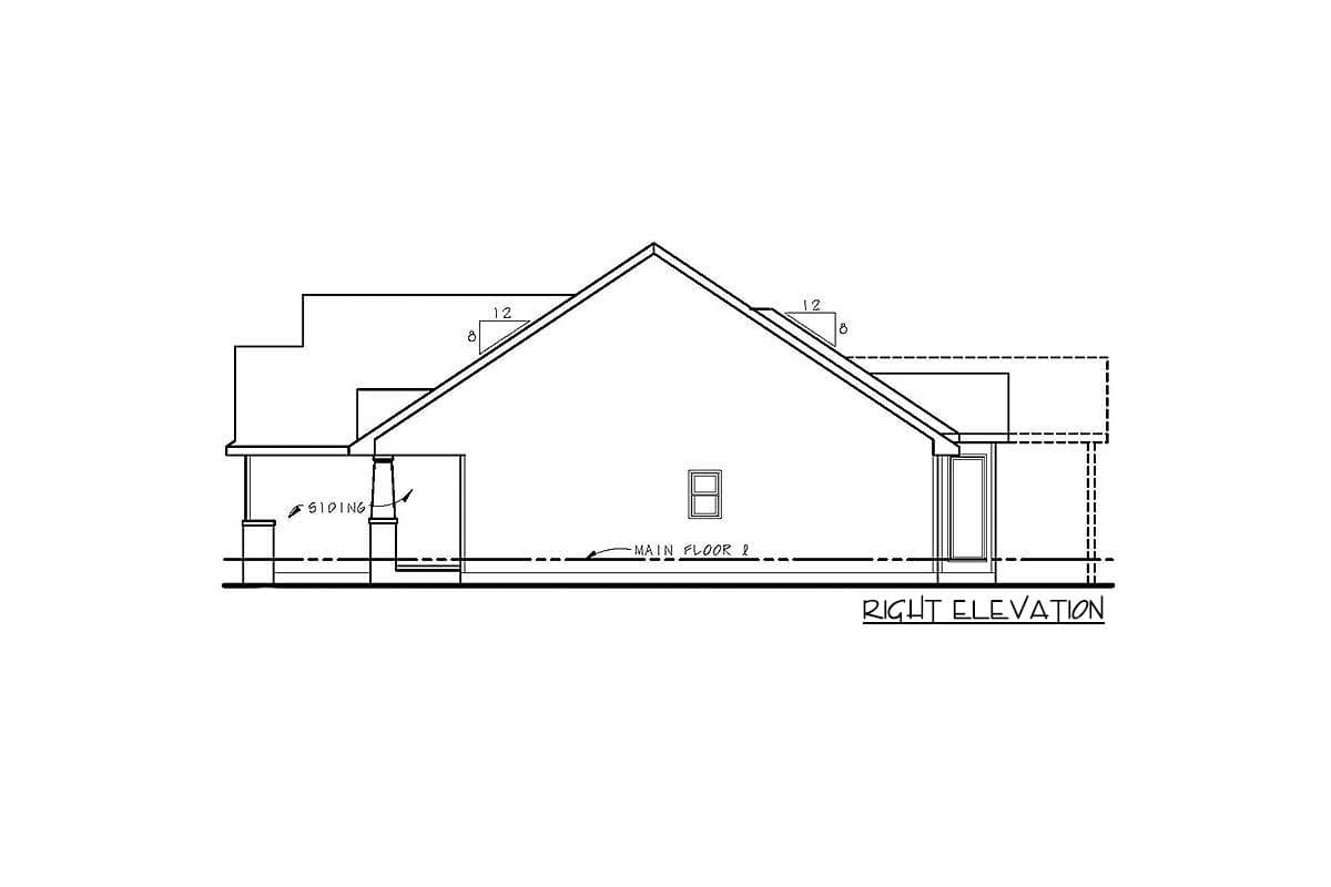 Plan 42564DB: 3-Bed One-Story House Plan with Craftsman Influences - 1676 Sq Ft - Image #7 - Craftsman, Northwest, Ranch