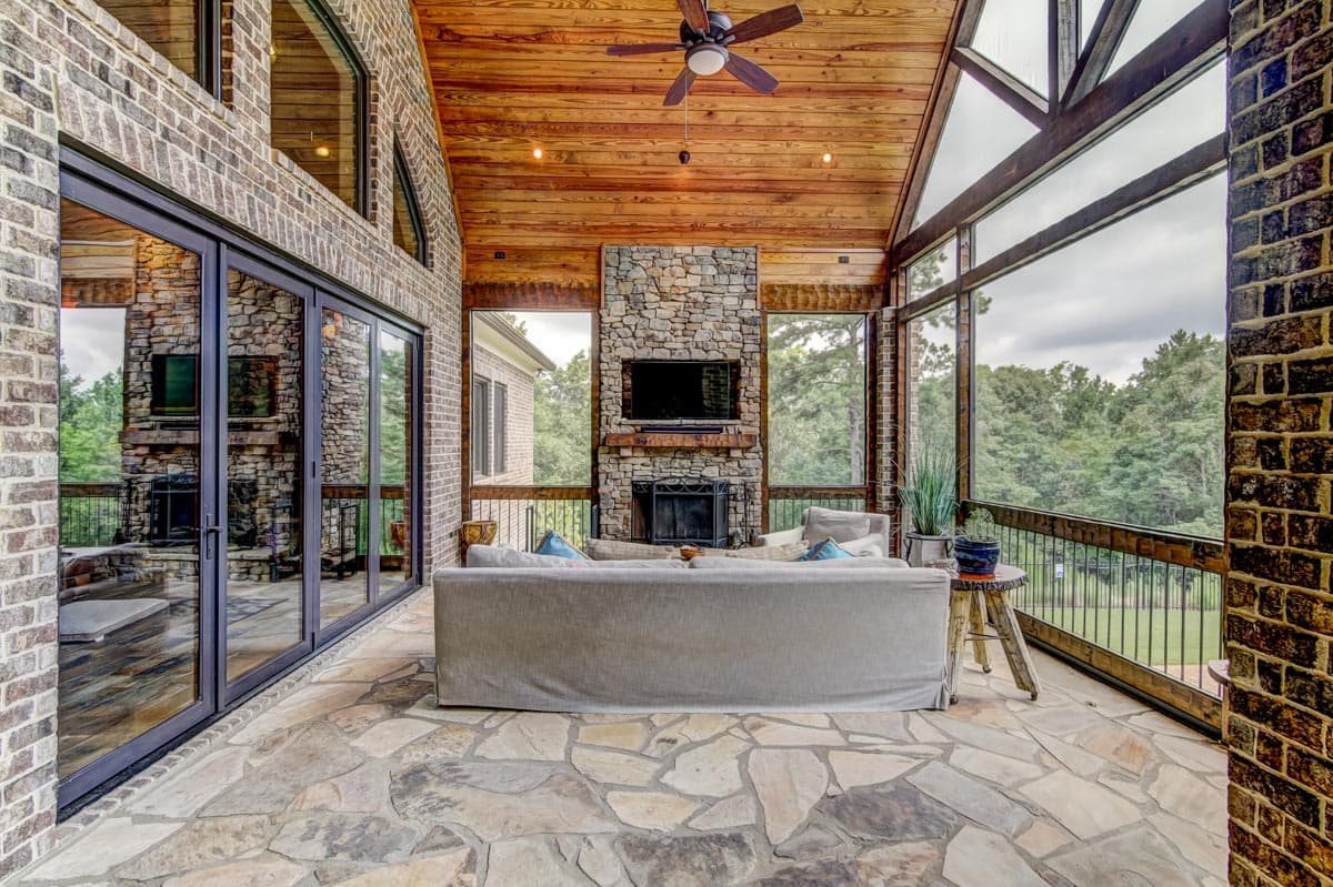 Plan 25656GE: Gorgeous 3-Bed French Country House Plan with Bonus Room and Screen Porch - 2806 Sq Ft - Image #12 - Craftsman, French Country, Rustic, Southern