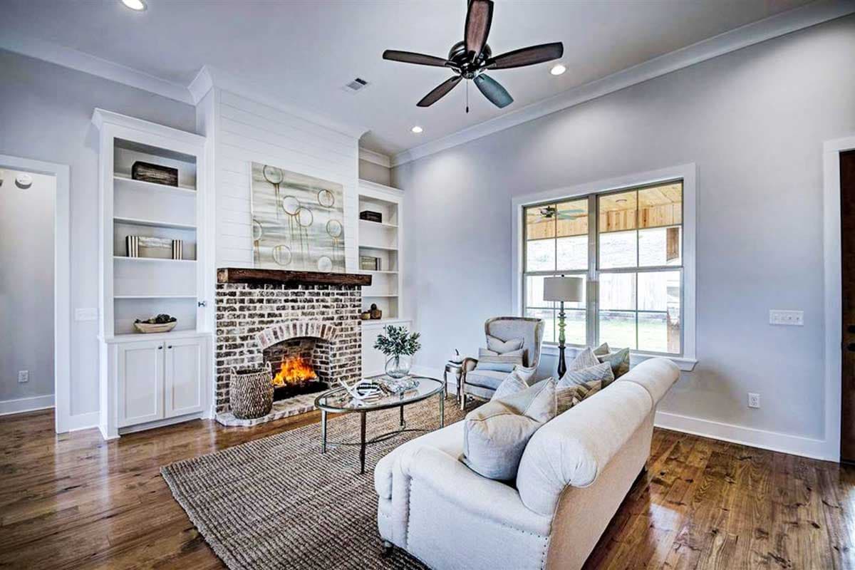 Plan 83912JW: Beautiful 3-Bedroom Acadian House Plan with Bonus Room - 1940 Sq Ft - Image #12 - Acadian, Louisiana-Style, Southern, Traditional