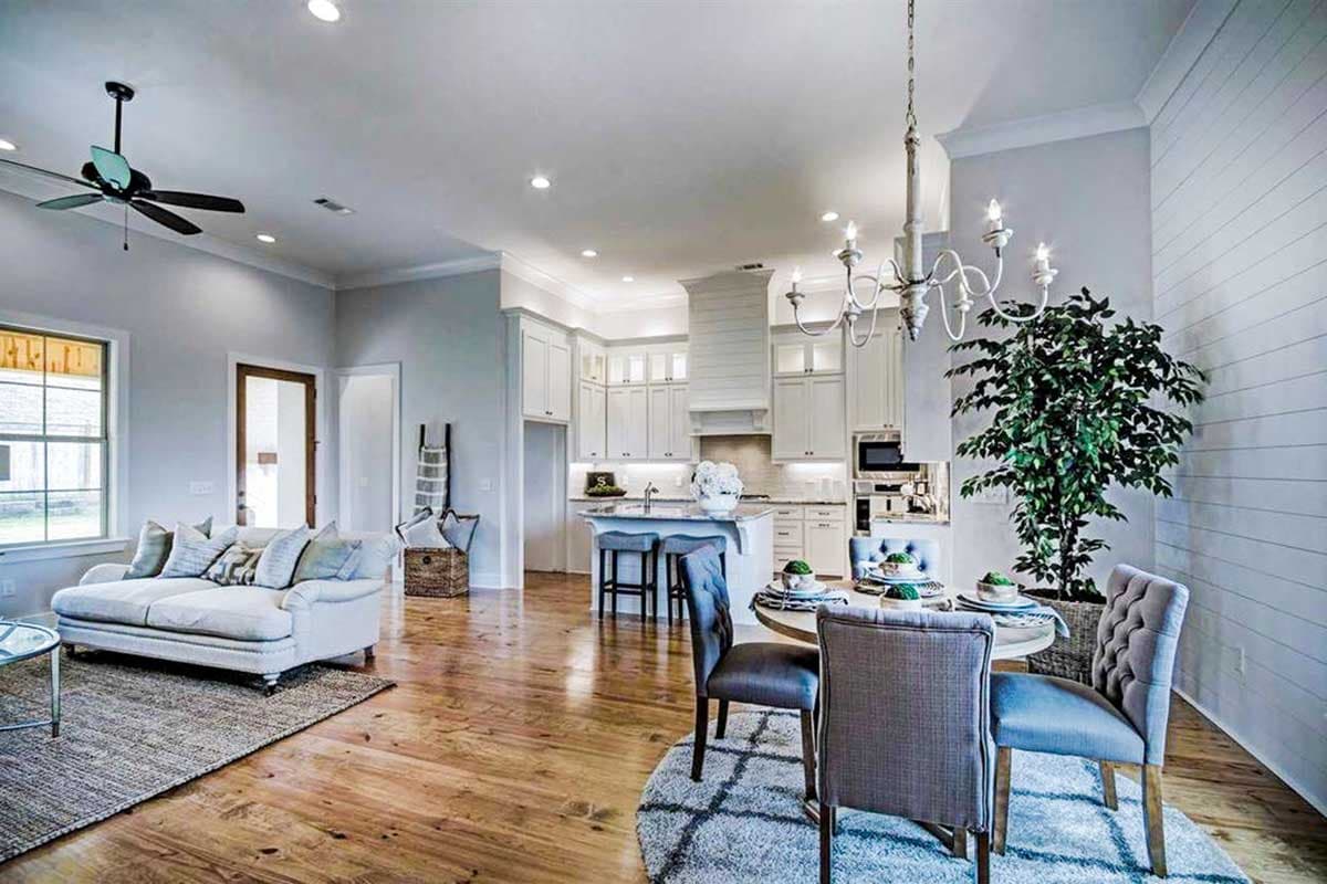 Plan 83912JW: Beautiful 3-Bedroom Acadian House Plan with Bonus Room - 1940 Sq Ft - Image #14 - Acadian, Louisiana-Style, Southern, Traditional