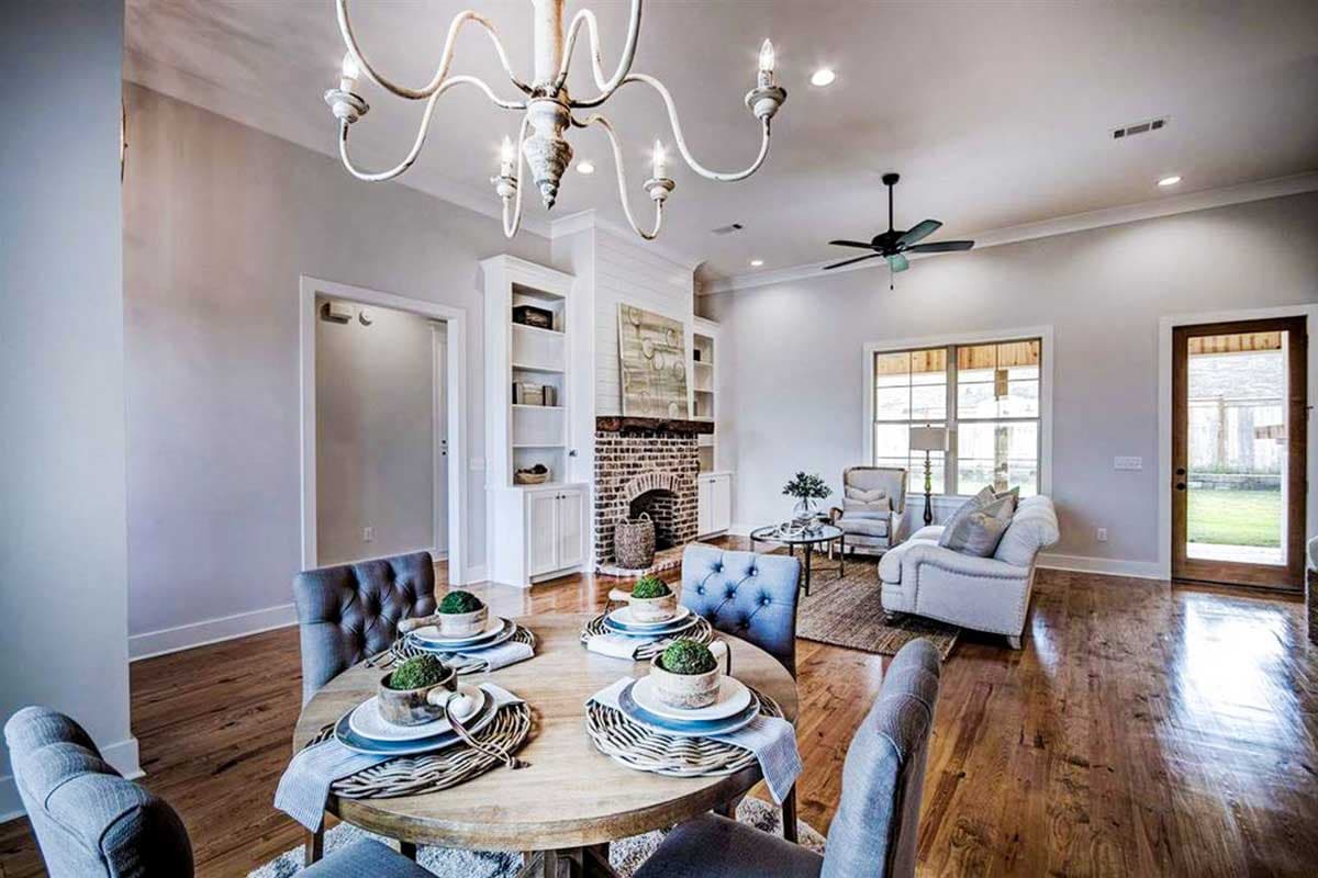 Plan 83912JW: Beautiful 3-Bedroom Acadian House Plan with Bonus Room - 1940 Sq Ft - Image #10 - Acadian, Louisiana-Style, Southern, Traditional