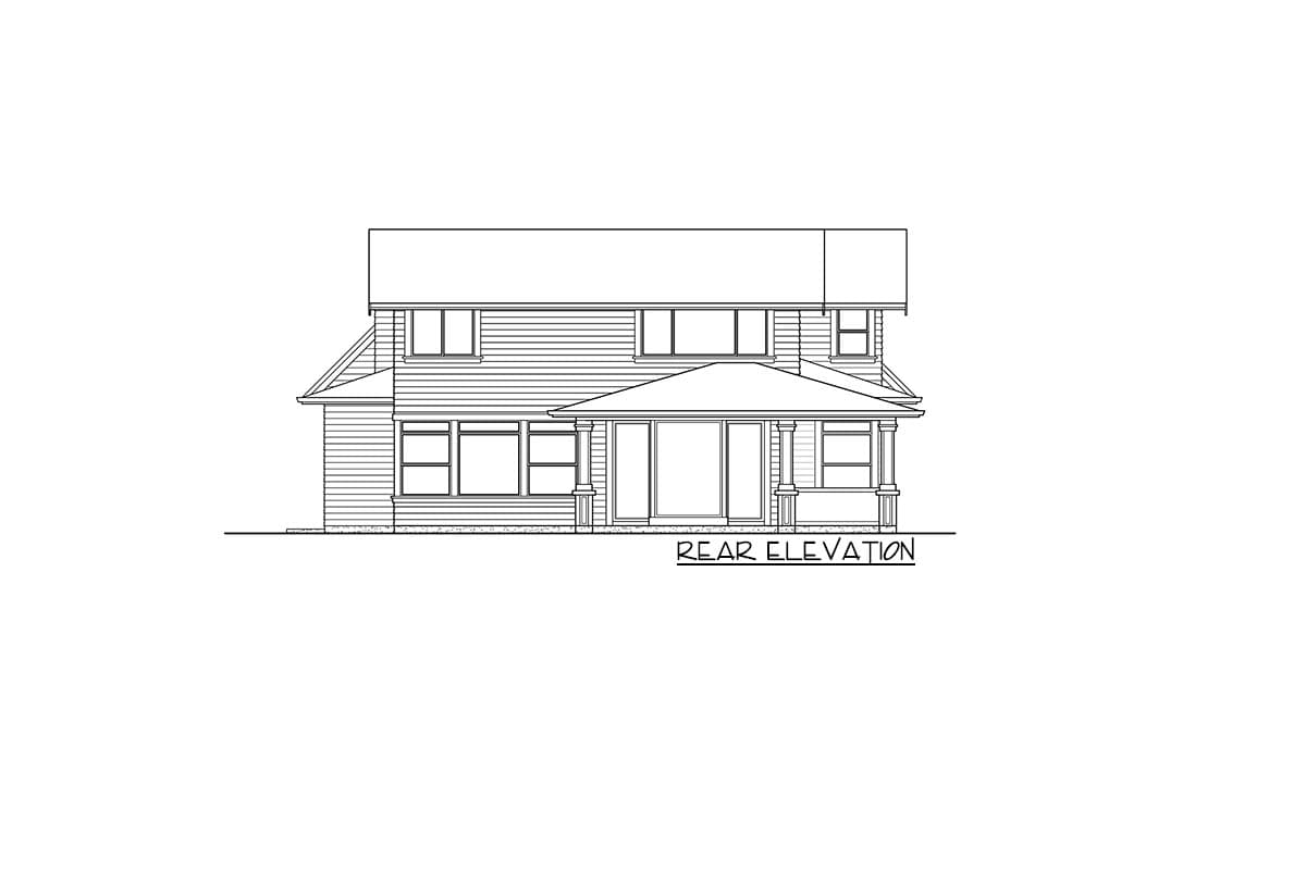 Plan 23778JD: New American 4-Bed House Plan with Bonus Room  - Image #40 - New American, Northwest, Traditional