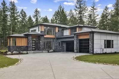 Modern 4-Bed House Plan with Indoor / Outdoor Living Spaces - 3485 Sq Ft