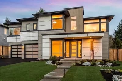 5-Bed Modern House Plan with Bonus Room and Second-Level Master