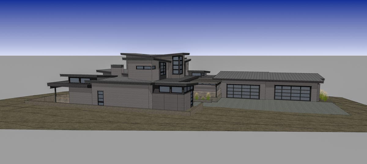 Plan 54237HU: Stunning 4-Bed Contemporary House Plan with Views from Each Room - Image #29 - Contemporary, Mid Century Modern, Modern, Prairie
