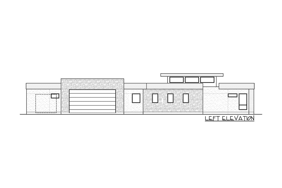 Plan 31195D: Mid-Century Modern House Plan Under 3100 Sq Ft with Private In-Law Suite - Image #62 - Contemporary, Mid Century Modern, Modern