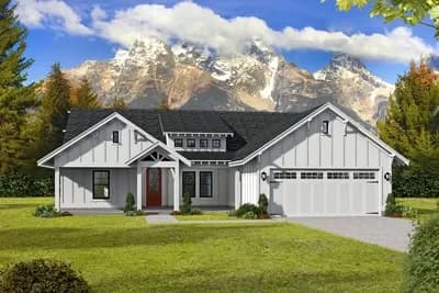 Lovely 3-Bed Craftsman-Inspired Farmhouse Plan 
