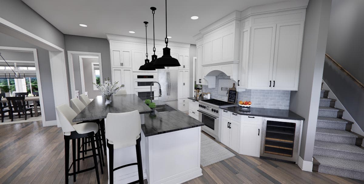 Plan 14675RK: 4-Bed New American House Plan with Exposed Rafter Tail Porch - Image #20 - Country, Farmhouse, Modern Farmhouse, New American, Northwest, Traditional