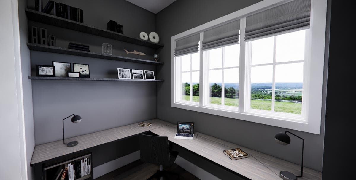 Plan 14675RK: 4-Bed New American House Plan with Exposed Rafter Tail Porch - Image #23 - Country, Farmhouse, Modern Farmhouse, New American, Northwest, Traditional