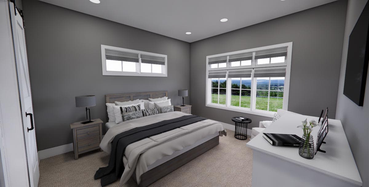 Plan 14675RK: 4-Bed New American House Plan with Exposed Rafter Tail Porch - Image #24 - Country, Farmhouse, Modern Farmhouse, New American, Northwest, Traditional