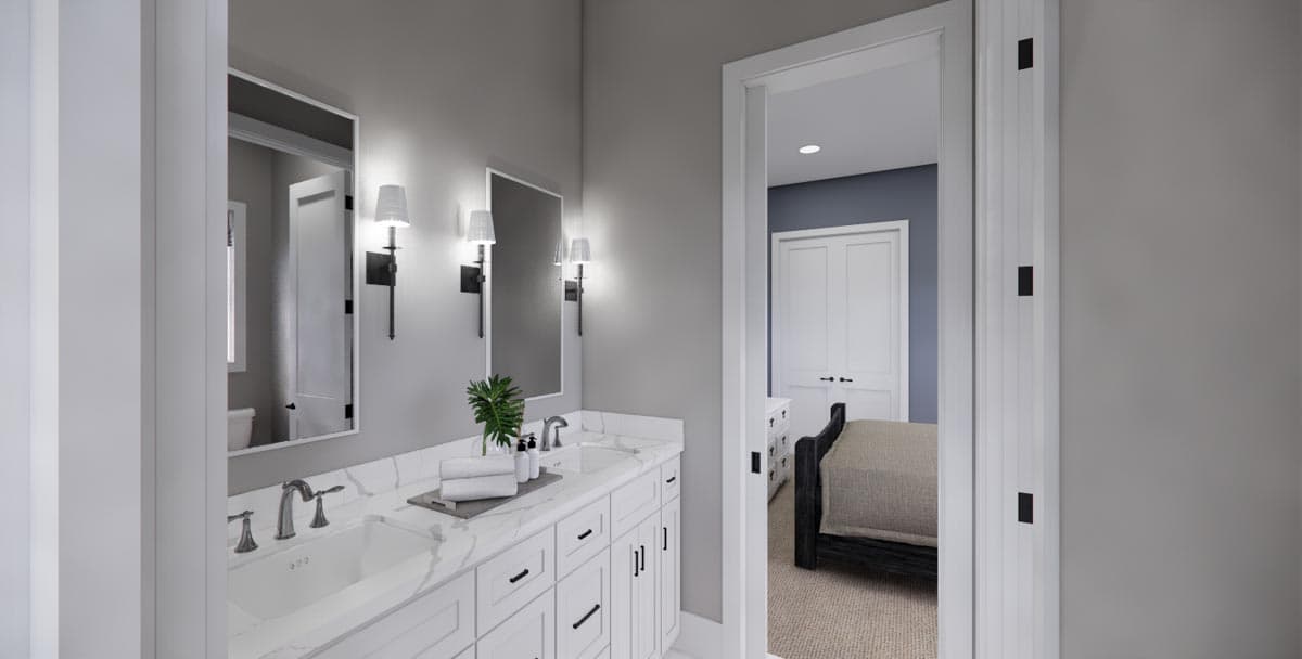 Plan 14675RK: 4-Bed New American House Plan with Exposed Rafter Tail Porch - Image #40 - Country, Farmhouse, Modern Farmhouse, New American, Northwest, Traditional